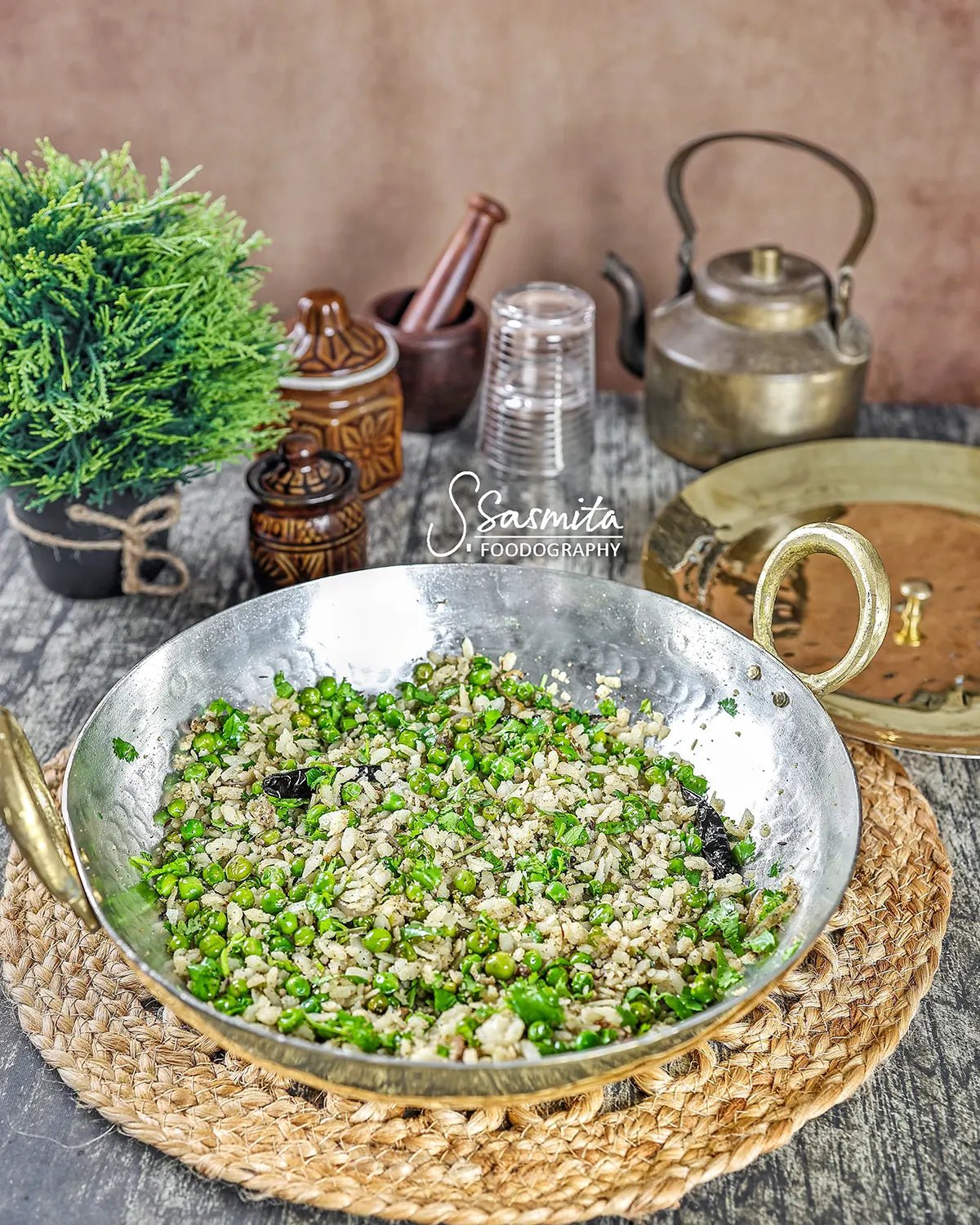 Brass Kadhai with Lid- Tin coated, Naturally Non Stick - Kalasians